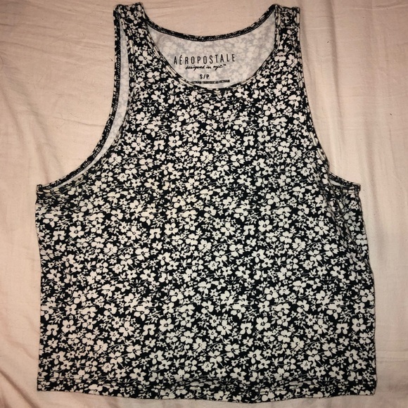 Aeropostale Floral Crop Top - Picture 3 of 3